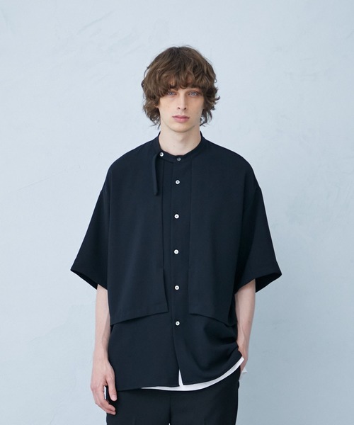 トモッキー　新品　プランテーション　レイヤード　おしゃれなシャツ PUBLIC TOKYO（パブリックトウキョウ）の「ジョーゼット