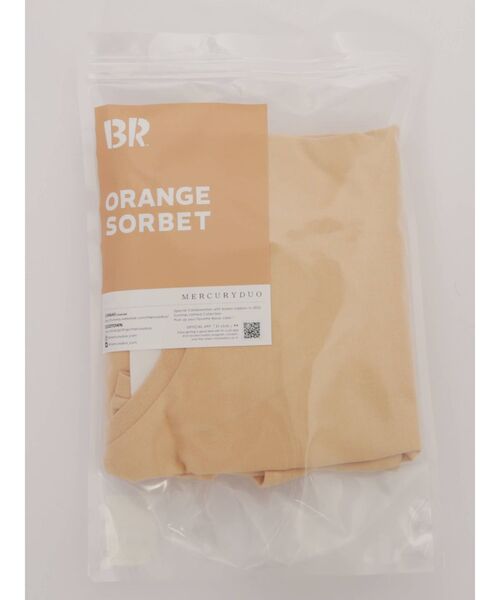 MERCURYDUO（マーキュリーデュオ）の「【サーティーワンアイスクリーム×MERCURYDUO】イレヘムマーメイドカットワンピース（ワンピース・レディース・ブラウン/オレンジ/アイボリー/ミント・FREE）」の13枚目の写真