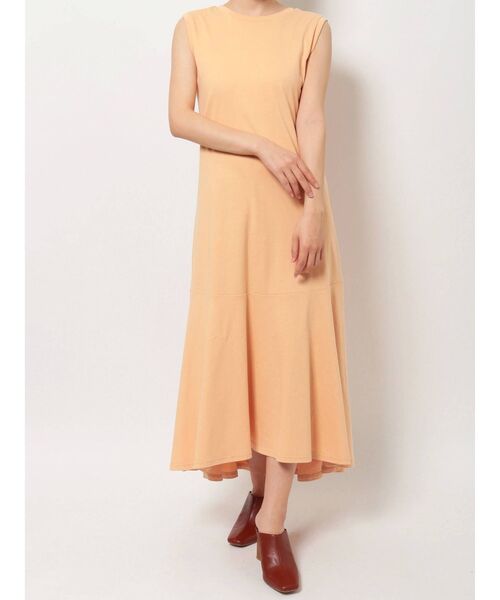 MERCURYDUO（マーキュリーデュオ）の「【サーティーワンアイスクリーム×MERCURYDUO】イレヘムマーメイドカットワンピース（ワンピース・レディース・ブラウン/オレンジ/アイボリー/ミント・FREE）」の22枚目の写真