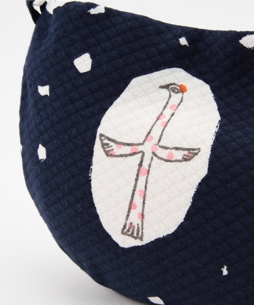 Ray BEAMS(レイビームス)の「●ミナ ペルホネン / coupe bag "cross bird"(ショルダーバッグ・レディース・グレー/ネイビー・ONE SIZE)」の14枚目の写真