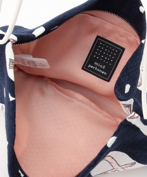 Ray BEAMS(レイビームス)の「●ミナ ペルホネン / coupe bag "cross bird"(ショルダーバッグ・レディース・グレー/ネイビー・ONE SIZE)」の15枚目の写真