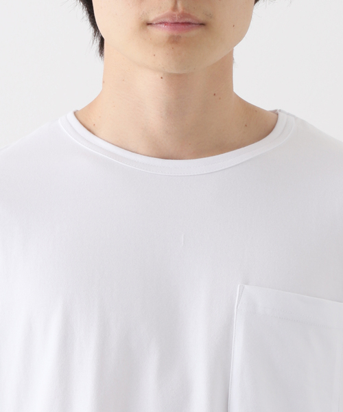 JOURNAL STANDARD relume(ジャーナルスタンダード レリューム)の「【CLOVERU / クローバル】SHELTECH with Cloveru WideT(Tシャツ/カットソー・メンズ・ホワイト/ブラック・MEDIUM/LARGE)」の7枚目の写真