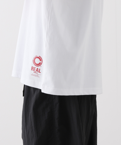 JOURNAL STANDARD relume(ジャーナルスタンダード レリューム)の「【CLOVERU / クローバル】SHELTECH with Cloveru WideT(Tシャツ/カットソー・メンズ・ホワイト/ブラック・MEDIUM/LARGE)」の12枚目の写真
