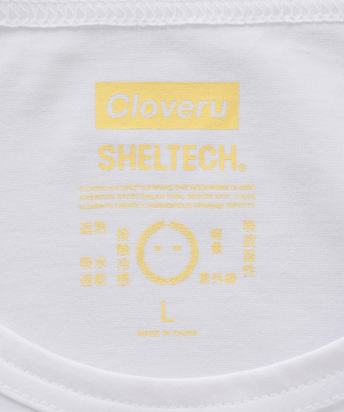 JOURNAL STANDARD relume(ジャーナルスタンダード レリューム)の「【CLOVERU / クローバル】SHELTECH with Cloveru WideT(Tシャツ/カットソー・メンズ・ホワイト/ブラック・MEDIUM/LARGE)」の14枚目の写真