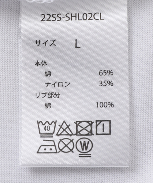JOURNAL STANDARD relume(ジャーナルスタンダード レリューム)の「【CLOVERU / クローバル】SHELTECH with Cloveru WideT(Tシャツ/カットソー・メンズ・ホワイト/ブラック・MEDIUM/LARGE)」の15枚目の写真