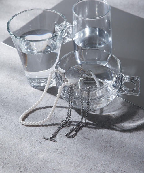 NILWAY(ニルウェイ)の「パールネックレス(ネックレス・メンズ・オフホワイト・FREE)」の2枚目の写真