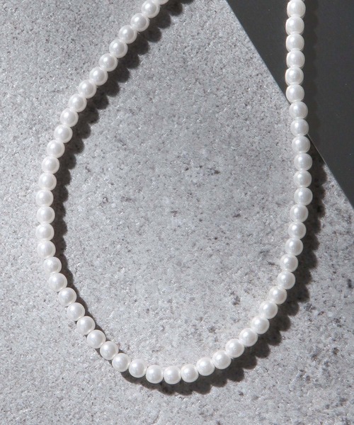 NILWAY(ニルウェイ)の「パールネックレス(ネックレス・メンズ・オフホワイト・FREE)」の3枚目の写真