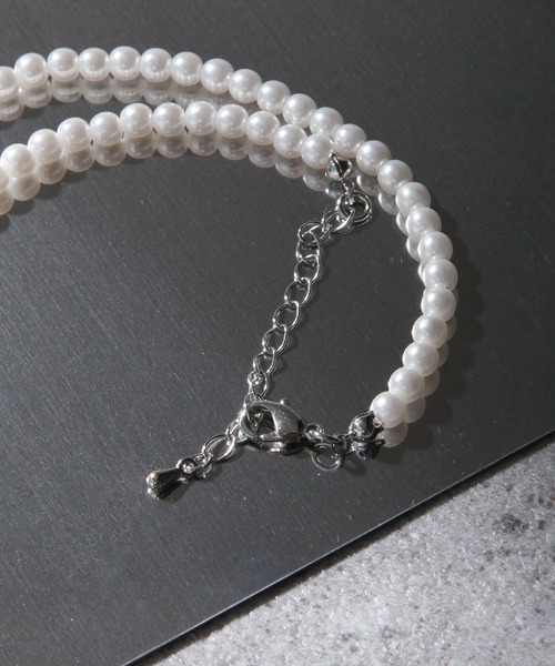 NILWAY(ニルウェイ)の「パールネックレス(ネックレス・メンズ・オフホワイト・FREE)」の4枚目の写真