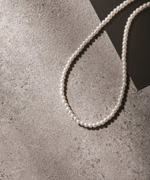NILWAY(ニルウェイ)の「パールネックレス(ネックレス・メンズ・オフホワイト・FREE)」の7枚目の写真