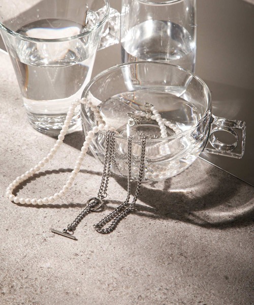 NILWAY(ニルウェイ)の「パールネックレス(ネックレス・メンズ・オフホワイト・FREE)」の6枚目の写真