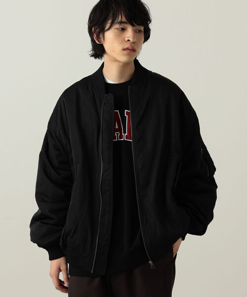 BeAMS DOT（ビームスドット）の「【WEB限定】BeAMS DOT / カレッジロゴ スウェットシャツ（スウェット・メンズ・ブラック/グレー/グリーン・MEDIUM/LARGE）」の8枚目の写真