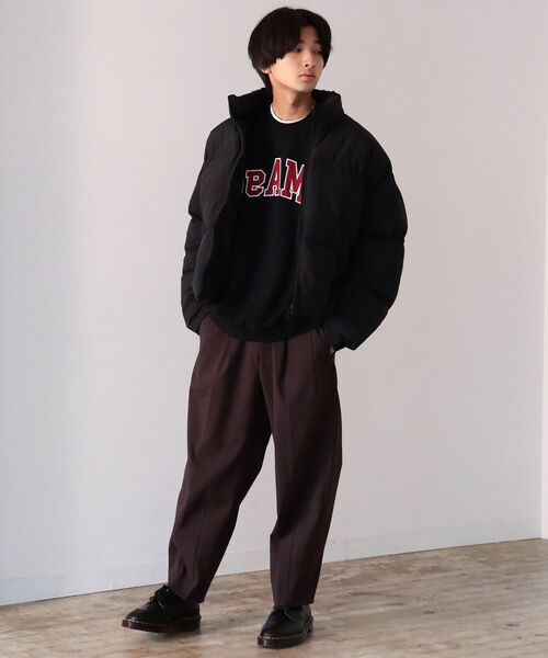 BeAMS DOT（ビームスドット）の「【WEB限定】BeAMS DOT / カレッジロゴ スウェットシャツ（スウェット・メンズ・ブラック/グレー/グリーン・MEDIUM/LARGE）」の22枚目の写真