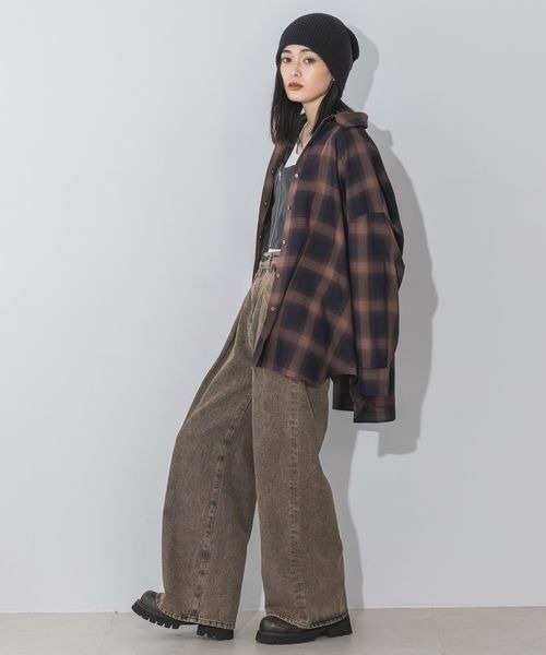 JEANASIS（ジーナシス）の「アソートチェックシャツLS/157636