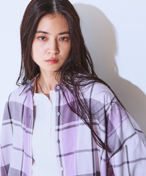 アソートチェックシャツLS/157636（シャツ/ブラウス）｜JEANASIS