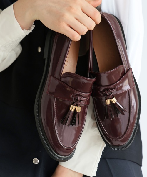 【新品未使用品】タッセルローファ【Lサイズ】 タッセルローファー（ローファー）｜VIVIAN（ヴィヴィアン）の