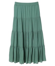 Green　Parks | ・novem9 スラブティアードスカート(スカート)