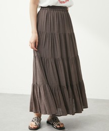 Green　Parks | ・novem9 スラブティアードスカート(スカート)