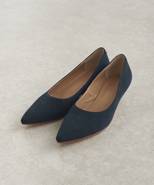 COLLAGE GALLARDAGALANTE（コラージュガリャルダガランテ）の「ベーシックパンプス/PAPILLONNER/パピヨネ（パンプス・レディース・ネイビー/サンドベージュ・38/36/37）」の5枚目の写真