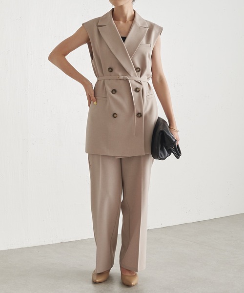 COLLAGE GALLARDAGALANTE（コラージュガリャルダガランテ）の「ベーシックパンプス/PAPILLONNER/パピヨネ（パンプス・レディース・ネイビー/サンドベージュ・38/36/37）」の3枚目の写真