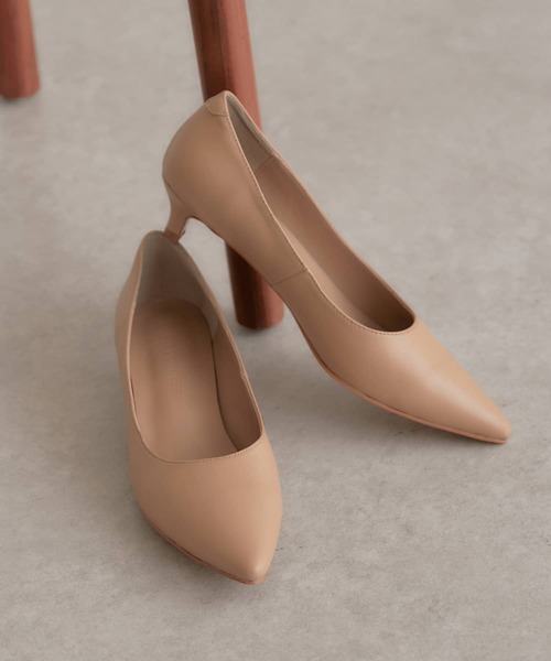 COLLAGE GALLARDAGALANTE（コラージュガリャルダガランテ）の「ベーシックパンプス/PAPILLONNER/パピヨネ（パンプス・レディース・ネイビー/サンドベージュ・38/36/37）」の13枚目の写真