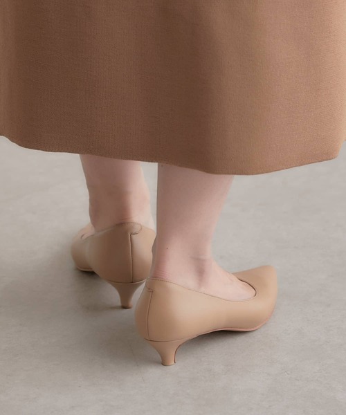 COLLAGE GALLARDAGALANTE（コラージュガリャルダガランテ）の「ベーシックパンプス/PAPILLONNER/パピヨネ（パンプス・レディース・ネイビー/サンドベージュ・38/36/37）」の6枚目の写真