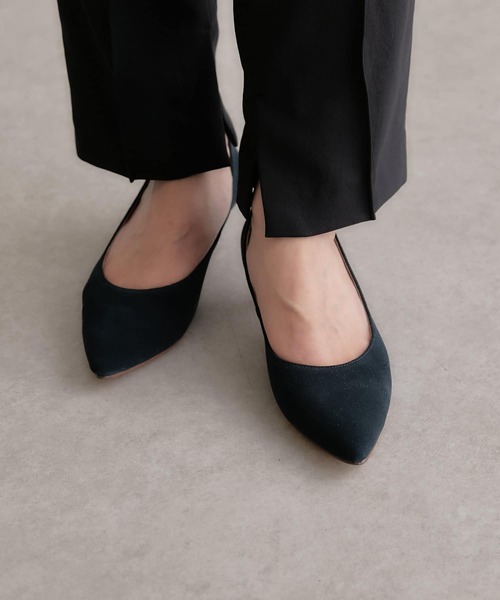 COLLAGE GALLARDAGALANTE（コラージュガリャルダガランテ）の「ベーシックパンプス/PAPILLONNER/パピヨネ（パンプス・レディース・ネイビー/サンドベージュ・38/36/37）」の16枚目の写真