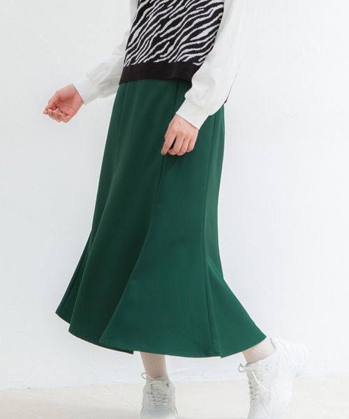 Honeys（ハニーズ）の「マーメイドスカート（スカート・レディース・グリーン/ブラウン/ブラック/グレイッシュベージュ・L/S/LL/M）」の11枚目の写真