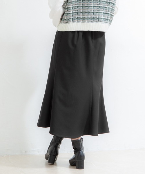 Honeys（ハニーズ）の「マーメイドスカート（スカート・レディース・グリーン/ブラウン/ブラック/グレイッシュベージュ・L/S/LL/M）」の7枚目の写真