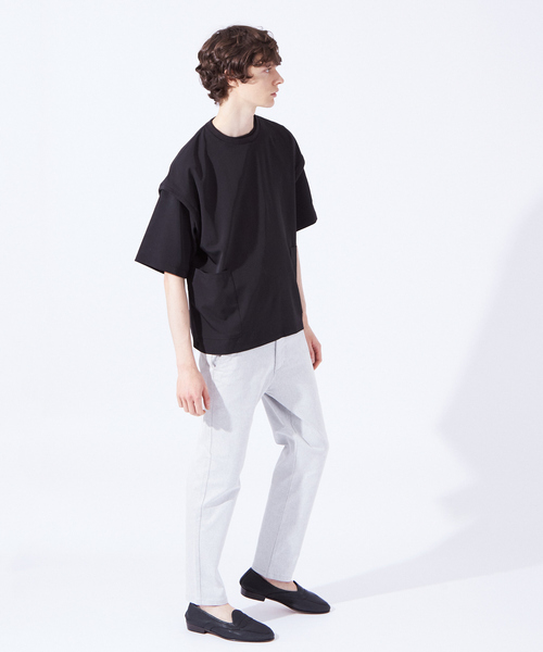 ABAHOUSE GRAY(アバハウスグレイ)の「【Comfortable】ダブル ポケット ベスト(ベスト・メンズ・ブラック/スモークピンク/グレイッシュベージュ/グレイッシュブルー・フリー)」の5枚目の写真