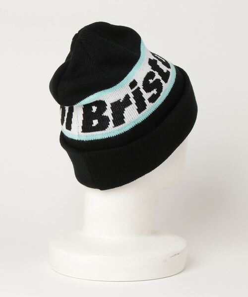 F.C.Real Bristol（エフシーレアルブリストル）の「CLASSIC LOGO LINE BEANIE（ニットキャップ/ビーニー・メンズ・ブラック/ネイビー・FREE）」の8枚目の写真