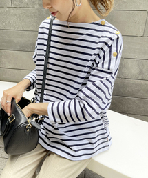 Traditional Weatherwear | ≪予約≫【Traditional Weatherwear】別注BMB シャツロングボタン(Tシャツ/カットソー)