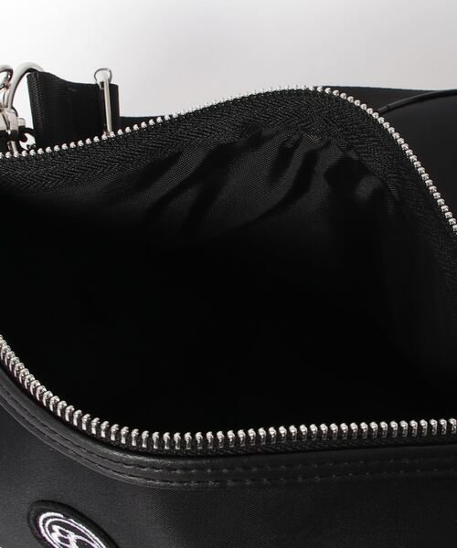 BASIC COTTON(ベーシックコットン)の「韓国ブランド BASIC COTTON ベーシックコットン NYLON ROLLER BAG ショルダーバッグ ミニバッグ 肩掛けかばん(ショルダーバッグ・メンズ・ブラック・ONE SIZE)」の11枚目の写真