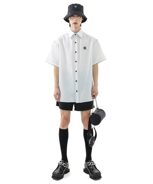 BASIC COTTON(ベーシックコットン)の「韓国ブランド BASIC COTTON ベーシックコットン NYLON ROLLER BAG ショルダーバッグ ミニバッグ 肩掛けかばん(ショルダーバッグ・メンズ・ブラック・ONE SIZE)」の21枚目の写真