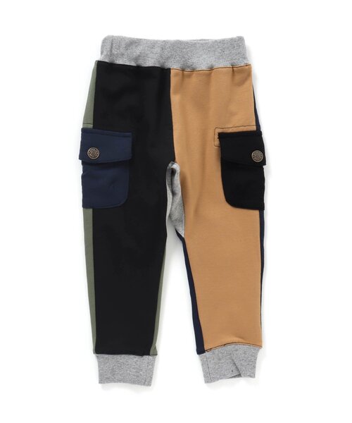 BREEZE（ブリーズ）の「カーゴカットソーパンツ（カーゴパンツ・キッズ・カーキ/ブラック/ブラウン/キャメル/レインボー/インディゴブルー/ピンク/グレー・140/130/100/120/110/90/80）」の8枚目の写真