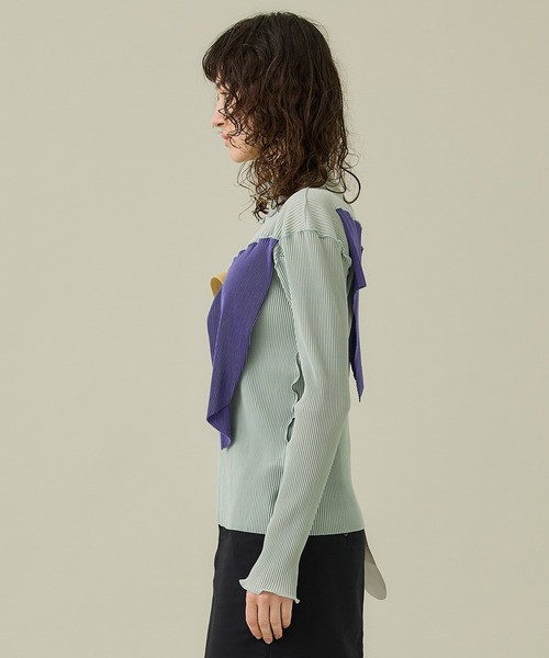 kotohayokozawa(コトハヨコザワ)】ロングスリーブトップ