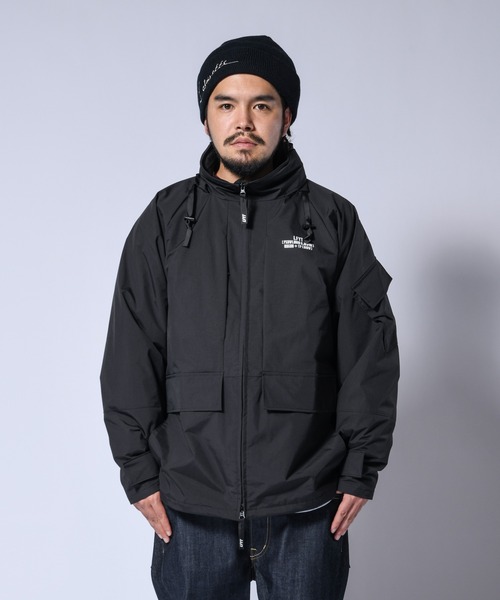 LFYT（エルエフワイティー）の「LFYT ラファイエット [Lafayette] - ミリタリー ツーレイヤー マウンテン パーカー [MILITARY 2 LAYER MOUNTAIN PARKA]（マウンテンパーカー・メンズ・ブラック/タイガーカモ・X-LARGE/LARGE）」の7枚目の写真