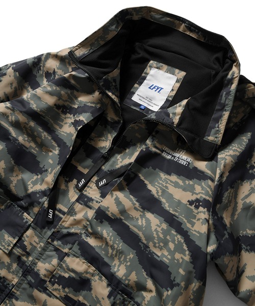 LFYT（エルエフワイティー）の「LFYT ラファイエット [Lafayette] - ミリタリー ツーレイヤー マウンテン パーカー [MILITARY 2 LAYER MOUNTAIN PARKA]（マウンテンパーカー・メンズ・ブラック/タイガーカモ・X-LARGE/LARGE）」の20枚目の写真