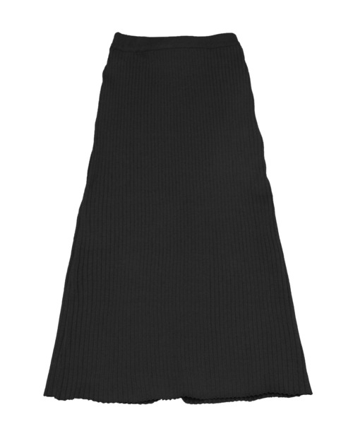 reca(レカ)の「スポンジニットロングナロースカート(スカート・レディース・グリーン/オレンジ/パープル/ブラック・M)」の10枚目の写真