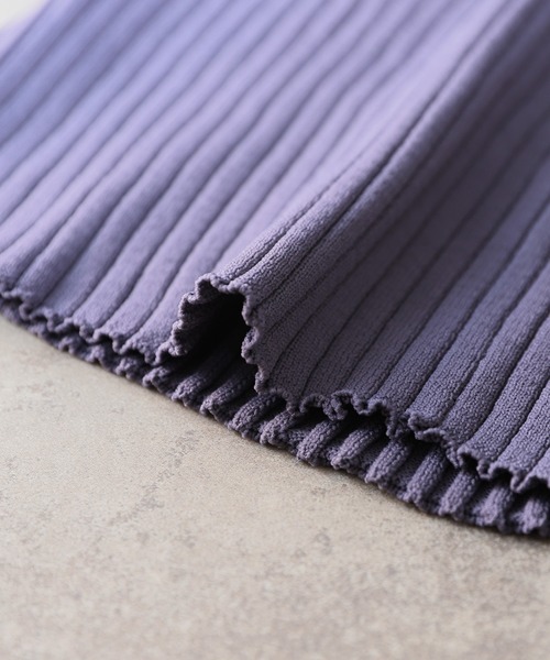 reca(レカ)の「スポンジニットロングナロースカート(スカート・レディース・グリーン/オレンジ/パープル/ブラック・M)」の17枚目の写真