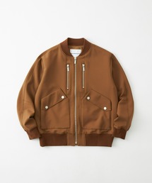 [新品] Down Mix Flight Jacket ブラウン サイズ2 WHITE MOUNTAINEERING（ホワイトマウンテニアリング）の「DOWN MIX