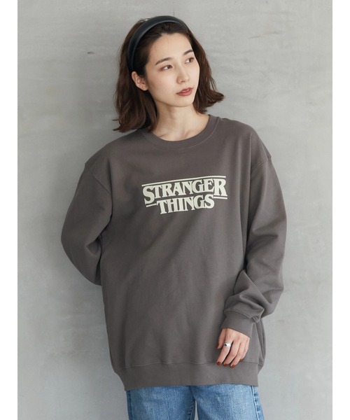 Green　Parks（グリーンパークス）の「【UNISEX】■STRANGER THINGS DONT LIE（スウェット・レディース・チャコールグレー・FREE）」の12枚目の写真