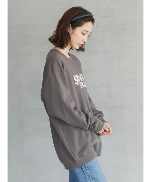 Green　Parks（グリーンパークス）の「【UNISEX】■STRANGER THINGS DONT LIE（スウェット・レディース・チャコールグレー・FREE）」の13枚目の写真