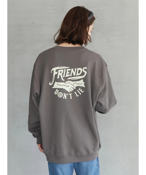 Green　Parks（グリーンパークス）の「【UNISEX】■STRANGER THINGS DONT LIE（スウェット・レディース・チャコールグレー・FREE）」の14枚目の写真