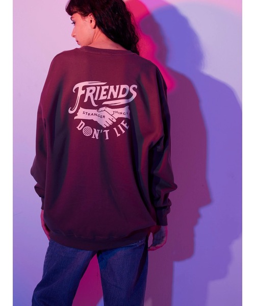 Green　Parks（グリーンパークス）の「【UNISEX】■STRANGER THINGS DONT LIE（スウェット・レディース・チャコールグレー・FREE）」の3枚目の写真