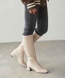 LE TALON | 5cmスクエアロングブーツ(ブーツ)