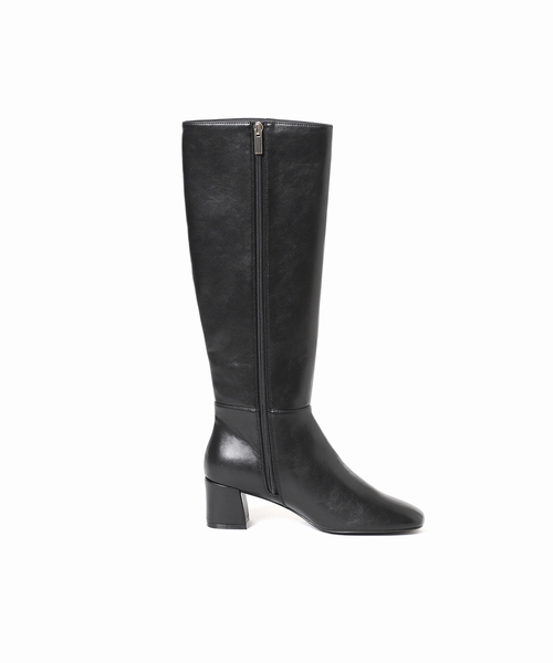 LE TALON（ルタロン）の「5cmスクエアロングブーツ（ブーツ・レディース・ブラック系その他/アイボリー/ブラウン/ウッド・X-SMALL/SMALL/MEDIUM/LARGE/X-LARGE）」の7枚目の写真