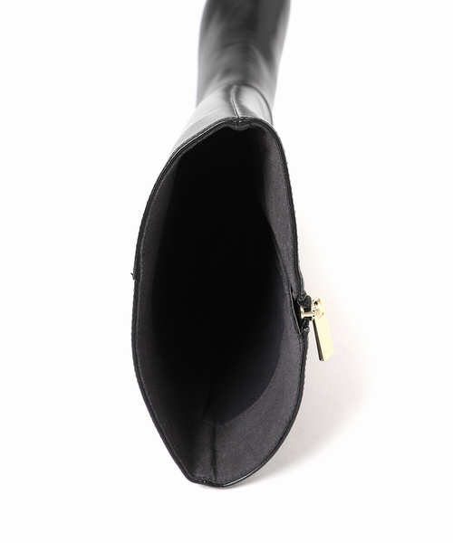 LE TALON（ルタロン）の「5cmスクエアロングブーツ（ブーツ・レディース・ブラック系その他/アイボリー/ブラウン/ウッド・X-SMALL/SMALL/MEDIUM/LARGE/X-LARGE）」の10枚目の写真