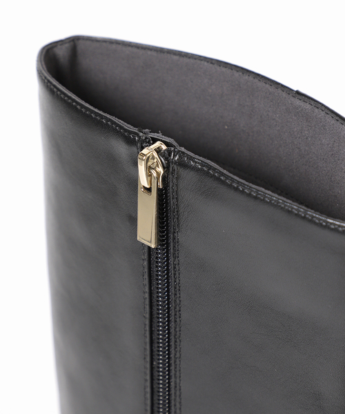 LE TALON（ルタロン）の「5cmスクエアロングブーツ（ブーツ・レディース・ブラック系その他/アイボリー/ブラウン/ウッド・X-SMALL/SMALL/MEDIUM/LARGE/X-LARGE）」の13枚目の写真