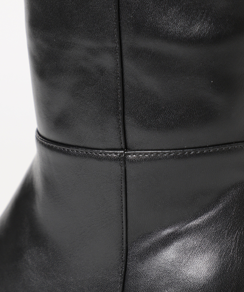 LE TALON（ルタロン）の「5cmスクエアロングブーツ（ブーツ・レディース・ブラック系その他/アイボリー/ブラウン/ウッド・X-SMALL/SMALL/MEDIUM/LARGE/X-LARGE）」の15枚目の写真