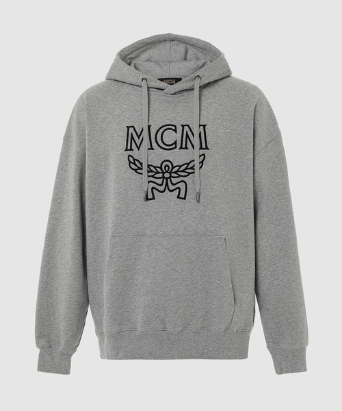 MCM エムシーエム Logo Hoodie ロゴ刺繍 プルオーバーパーカー MCM エムシーエム Logo Hoodie ロゴ刺繍 プルオーバーパーカー